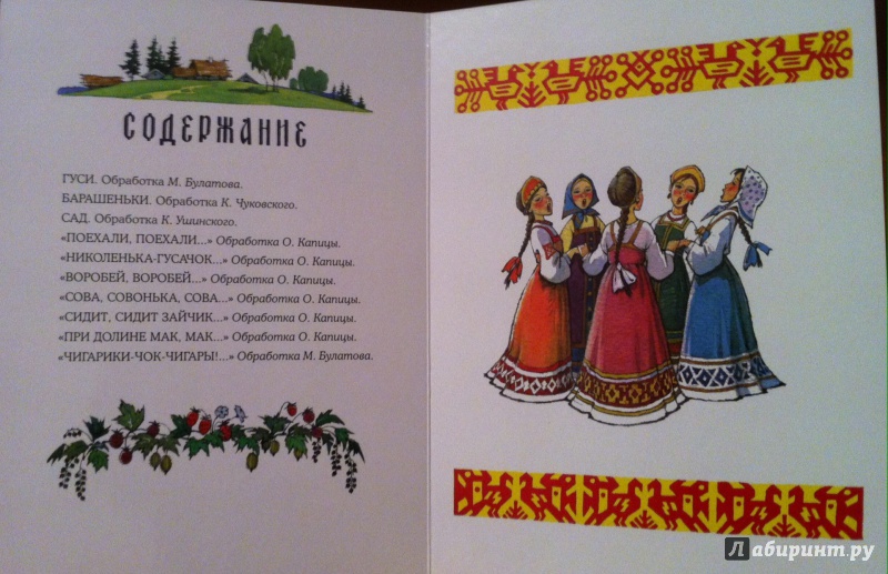 Иллюстрация 16 из 37 для Николенька-гусачок. Русские песенки | Лабиринт - книги. Источник: Kyu82