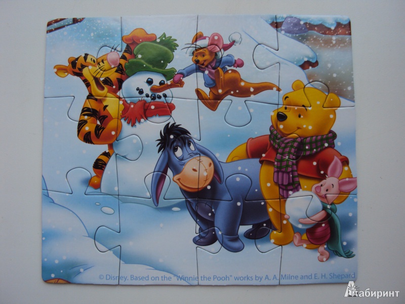 Иллюстрация 4 из 11 для Step Puzzle 3 в 1 "Медвежонок Винни" (92403) | Лабиринт - игрушки. Источник: л.и.