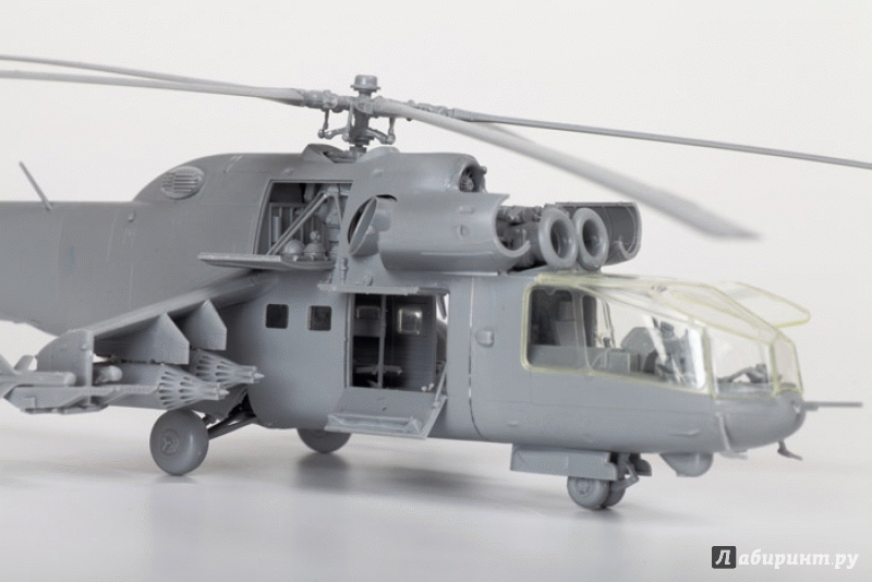 Иллюстрация 3 из 20 для Вертолет Ми-35 (7276) | Лабиринт - игрушки. Источник: Елисеев  Сергей Владимирович
