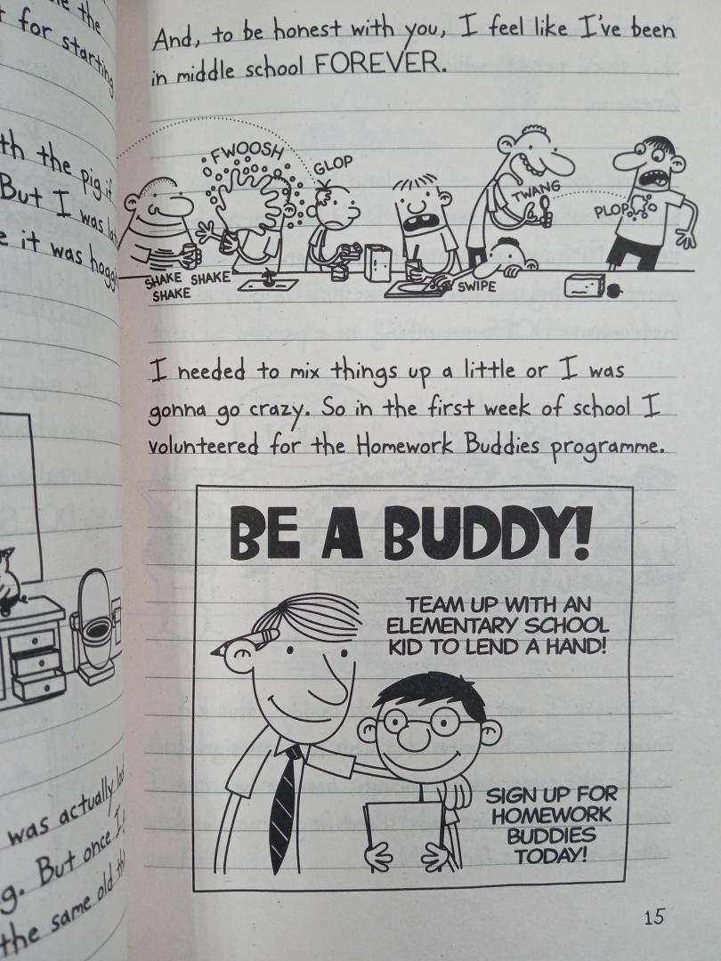 Иллюстрация 5 из 8 для Diary of a Wimpy Kid. Old School - Jeff Kinney | Лабиринт - книги. Источник: Рина Оливейра