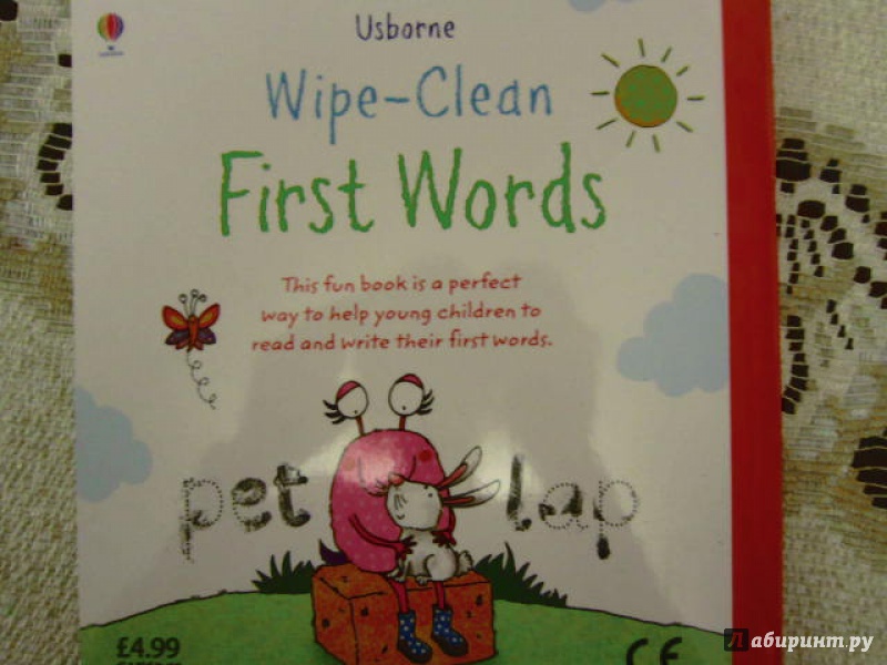 Иллюстрация 15 из 15 для Wipe-Clean First Words | Лабиринт - книги. Источник: Maq