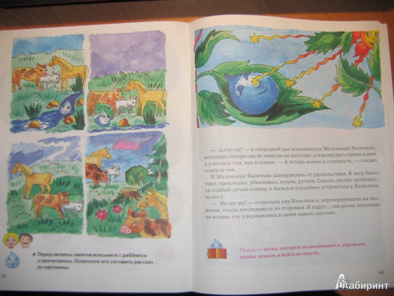 Иллюстрация 8 из 28 для Познавательные путешествия капельки, или Лесные забавы. Развивающая тетрадь по окружающему миру - Валюжинич, Зрюева | Лабиринт - книги. Источник: RoMamka
