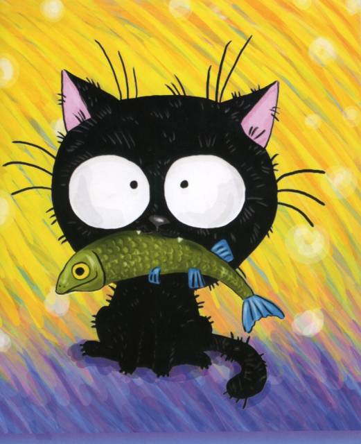 Иллюстрация 2 из 7 для Тетрадь "Черный кот", 48 листов, А5, клетка (21025) | Лабиринт - канцтовы. Источник: Курочкина  Екатерина