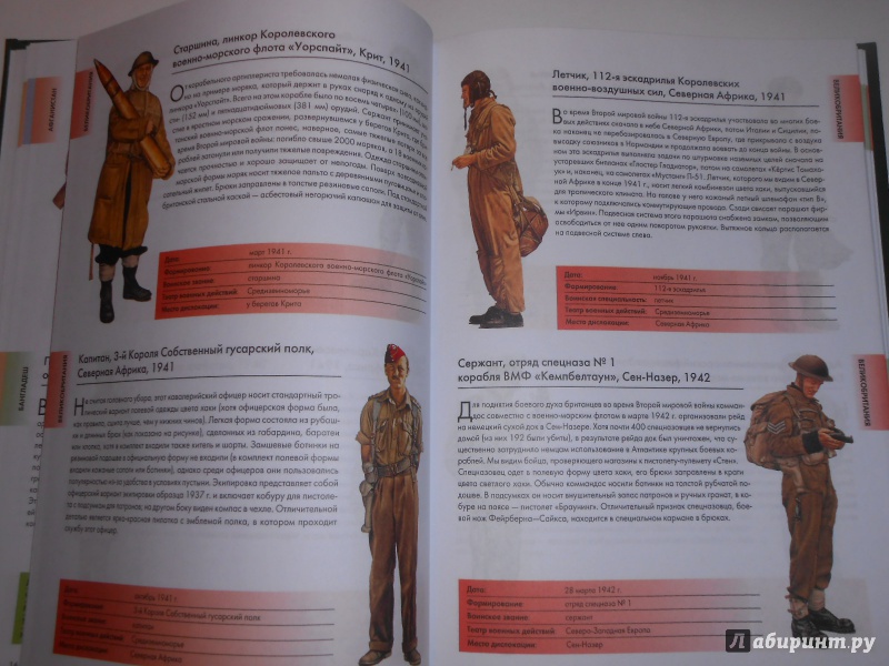 Иллюстрация 14 из 22 для Военная униформа ХХ века. 300 видов обмундирования от хаки до камуфляжа - Крис Макнаб | Лабиринт - книги. Источник: Леан