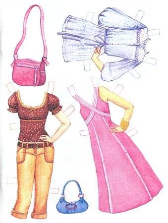 Иллюстрация 4 из 11 для Одеваем Наташу | Лабиринт - книги. Источник: Крылова  Светлана Александровна