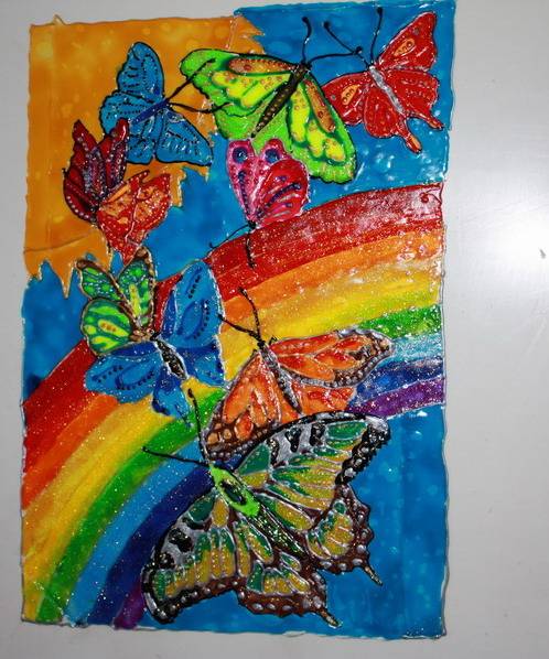 Иллюстрация 16 из 33 для Краски по стеклу 6 цветов Витраж (12С 835-08) | Лабиринт - игрушки. Источник: Шелковица