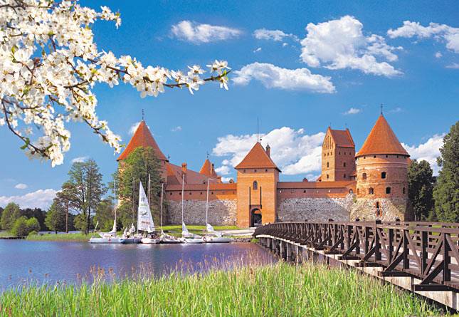 Иллюстрация 3 из 11 для Puzzle-1000 "Trakai Castle, Lithuania" (С-101306) | Лабиринт - игрушки. Источник: Azucena