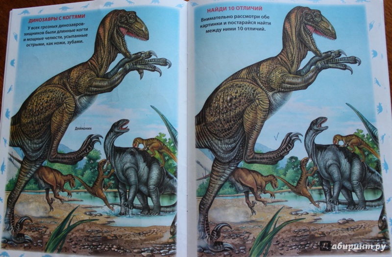 Ищите динозавров. Динозавры отличия. Найди отличия динозавры. Когти динозавра. Найди 10 отличий динозавры.