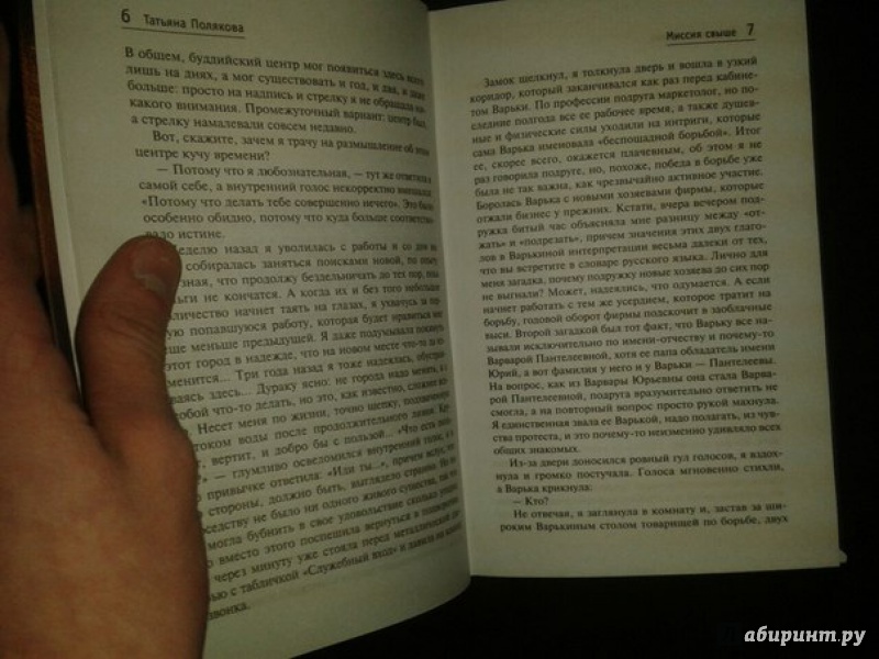 Иллюстрация 5 из 10 для Миссия свыше - Татьяна Полякова | Лабиринт - книги. Источник: Меринов  Кирилл