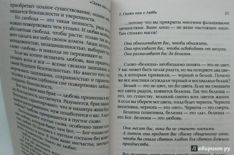Иллюстрация 11 из 13 для Скажи нам о Любви. Размышления о "Пророке" Халиля Джербана - Ошо Багван Шри Раджниш | Лабиринт - книги. Источник: Марина
