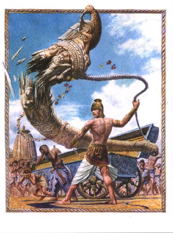 Иллюстрация 8 из 51 для Рамаяна. Индийский эпос | Лабиринт - книги. Источник: Книгосмотритель