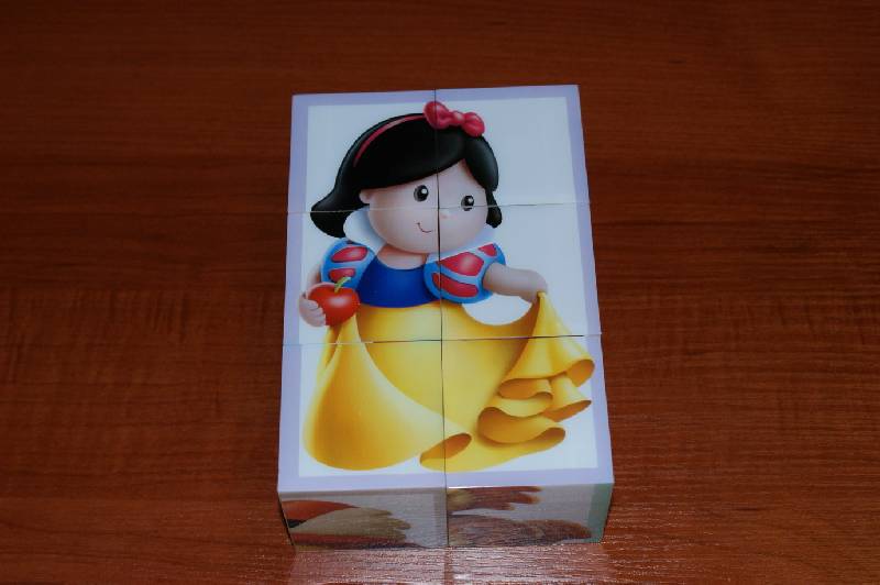 Иллюстрация 6 из 6 для Магнитные кубики-пазлы "Герои сказок" (6 кубиков, 6 пазлов) (13730) | Лабиринт - игрушки. Источник: Blossom
