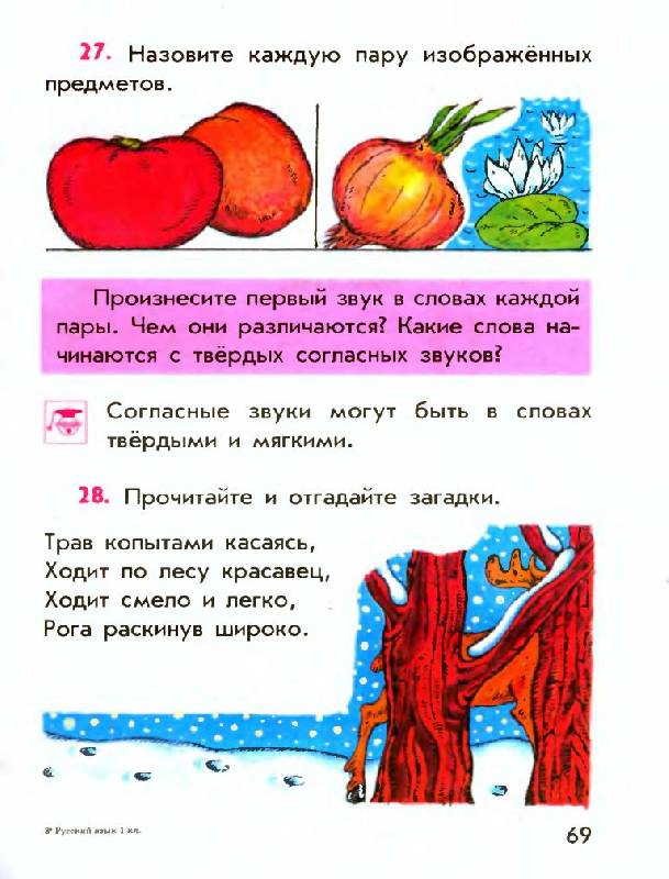 Иллюстрация 11 из 14 для Русский язык. 1 класс: учебник для общеобразовательных учреждений - Зеленина, Хохлова | Лабиринт - книги. Источник: Юта