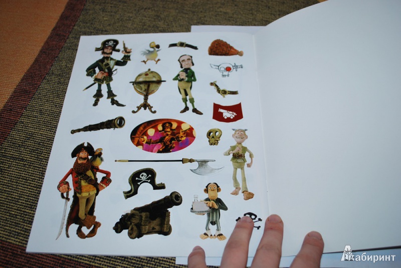 Иллюстрация 6 из 11 для Пираты! Книжка с наклейками | Лабиринт - книги. Источник: Журавлёва  Анна