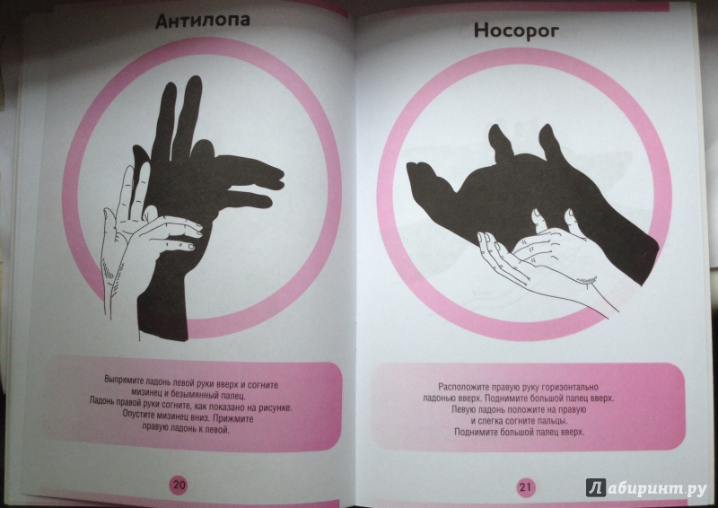 Иллюстрация 5 из 19 для Тени животных своими руками | Лабиринт - книги. Источник: arawacus