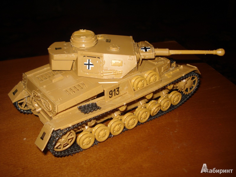 Иллюстрация 8 из 8 для Немецкий средний танк Т-IV (G) (3566) | Лабиринт - игрушки. Источник: Мишукова  Мария Александровна