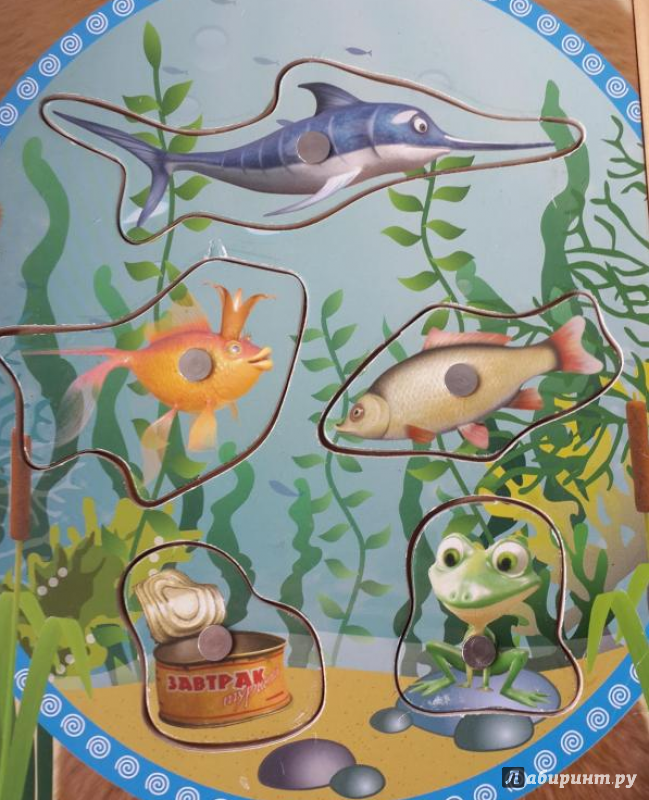 Иллюстрация 2 из 2 для Рыбалка с магнитами (дерево) (GT8568) | Лабиринт - игрушки. Источник: Иванова  Ольга