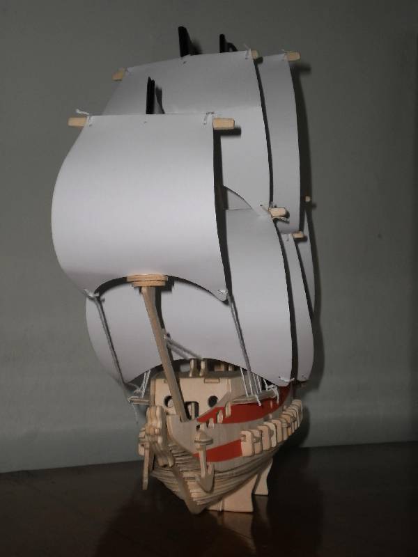 Иллюстрация 25 из 29 для Модель сборная деревянная Пиратский корабль | Лабиринт - игрушки. Источник: Косенко  Евгений Евгеньевич