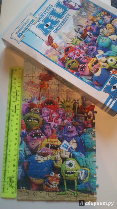 Иллюстрация 4 из 6 для Step Puzzle-260 "Pixar. Университет Монстров" (95024) | Лабиринт - игрушки. Источник: Nabu