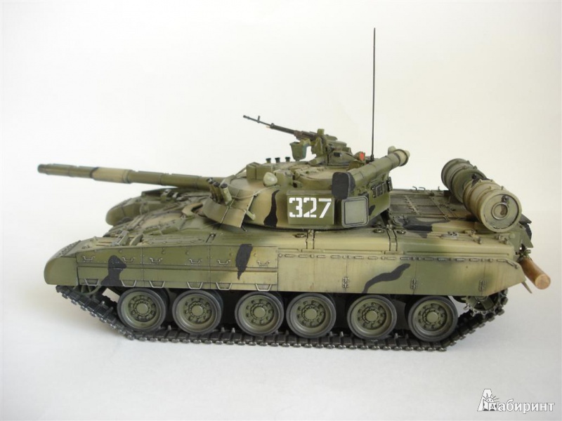 Иллюстрация 7 из 21 для Сборная модель "Основной боевой танк Т-80УД" (3591) | Лабиринт - игрушки. Источник: Dr. Katz