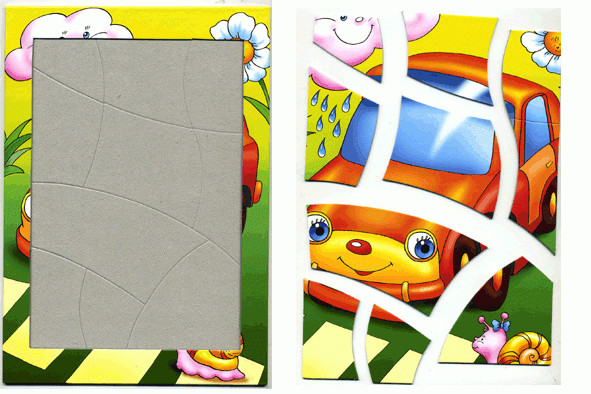 Иллюстрация 3 из 7 для Развивающая рамка "Автомобильчик" (1199) | Лабиринт - игрушки. Источник: РИВА