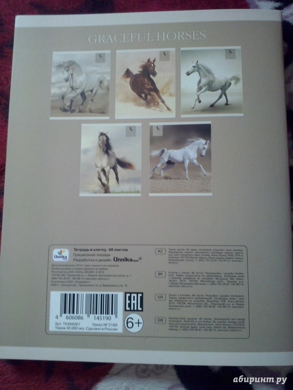 Иллюстрация 3 из 18 для Тетрадь "Грациозные лошади" А5, 48 листов, клетка (ТК484261) | Лабиринт - канцтовы. Источник: Олюсик