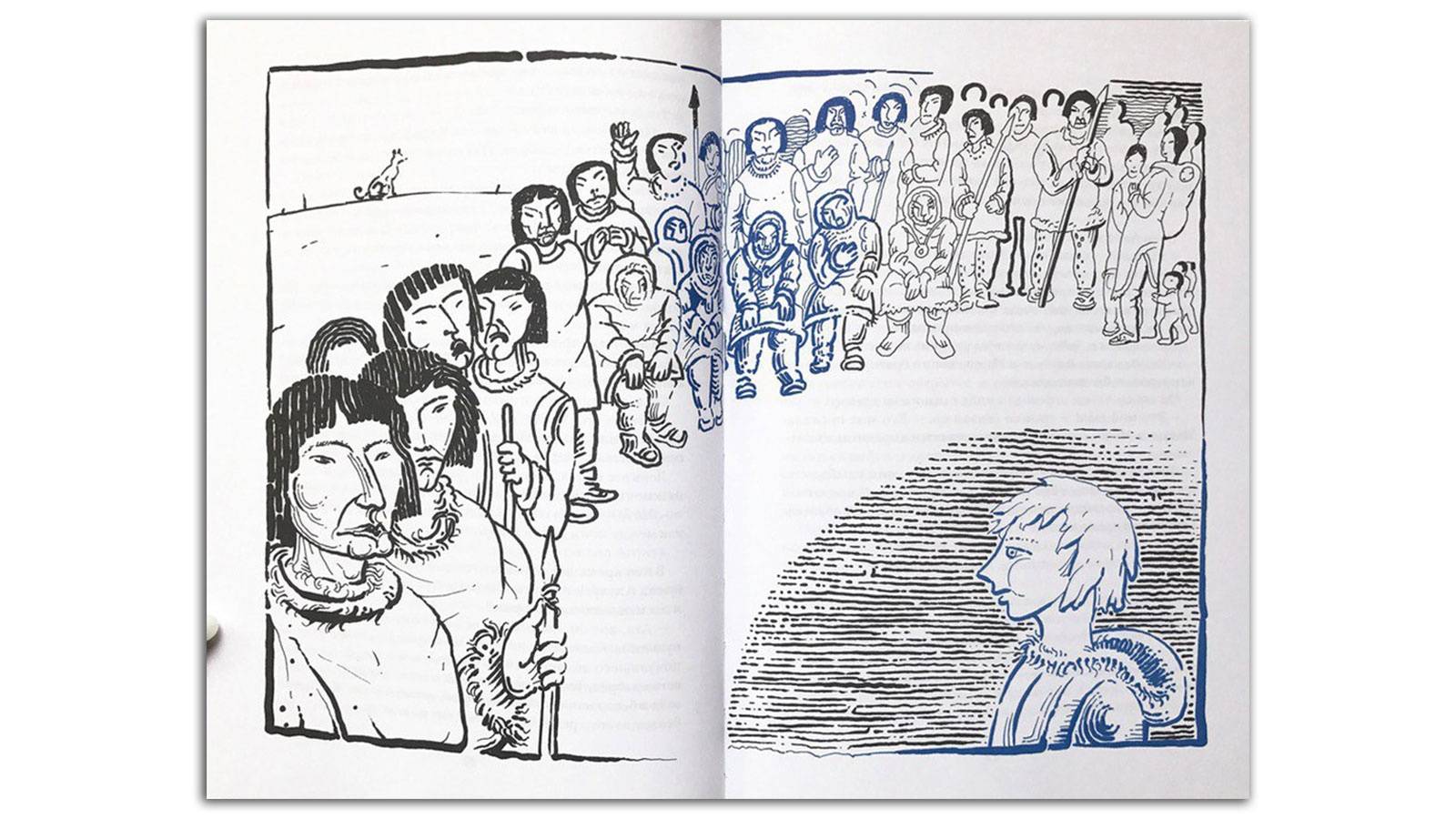 Иллюстрация 11 из 24 для Мальчик, который хотел стать человеком - Йорн Риэль | Лабиринт - книги. Источник: Книжный шкаф детям