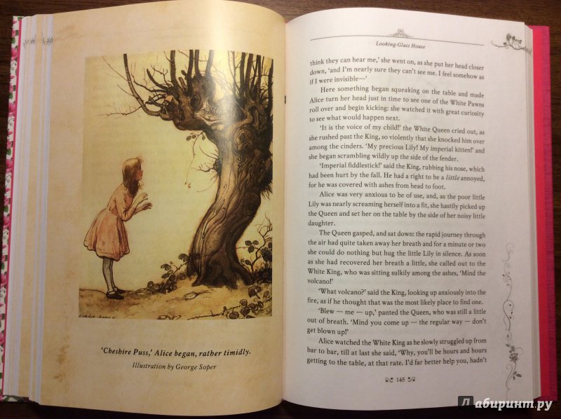 Иллюстрация 13 из 34 для Alice's Adventures in Wonderland. Through the Looking Glass - Lewis Carroll | Лабиринт - книги. Источник: Koshechkina_a