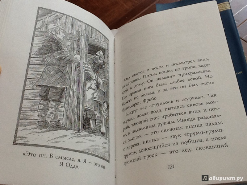 Иллюстрация 16 из 19 для Одд и ледяные великаны - Нил Гейман | Лабиринт - книги. Источник: Доброван  Вера