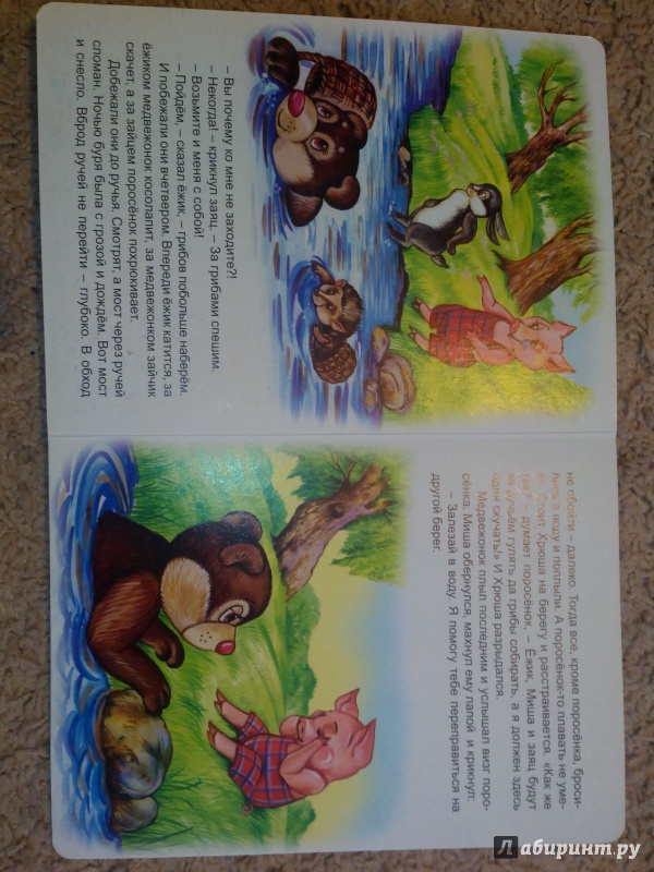 Иллюстрация 3 из 3 для Как звери в лес за грибами ходили - Надежда Притулина | Лабиринт - книги. Источник: Лабиринт