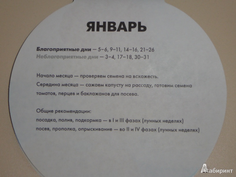 Иллюстрация 9 из 24 для Лунный календарь садовода и огородника на магните. 2014 год | Лабиринт - сувениры. Источник: Кирюшина  Татьяна Ивановна