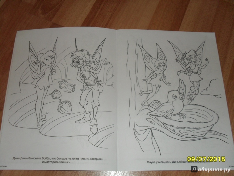 Иллюстрация 2 из 3 для Феи. Раскраска 2 в 1 (№1307) | Лабиринт - книги. Источник: Ромашка)