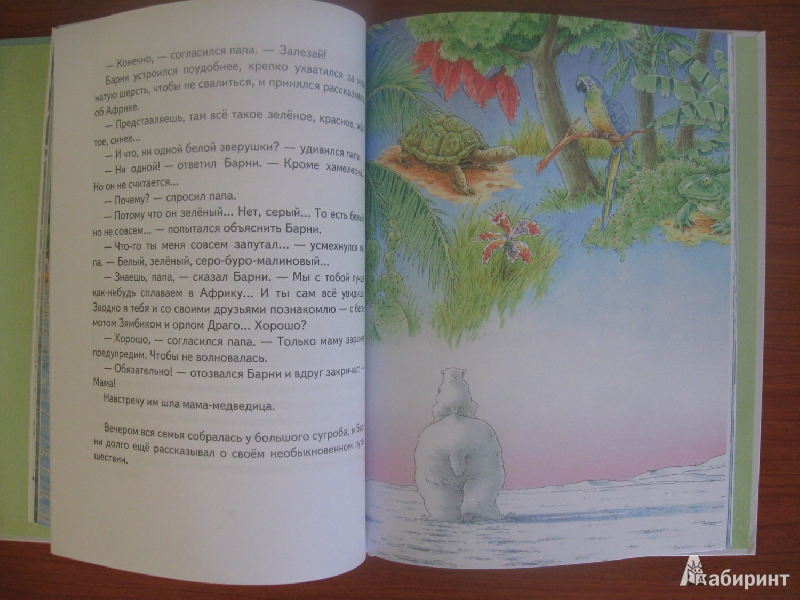 Иллюстрация 44 из 46 для Белый медвежонок Барни. Воздушные приключения - Беер Де | Лабиринт - книги. Источник: Дарья M.