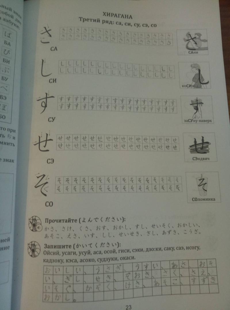Иллюстрация 165 из 204 для Японская азбука. Учебное пособие - Анна Буландо | Лабиринт - книги. Источник: Лабиринт