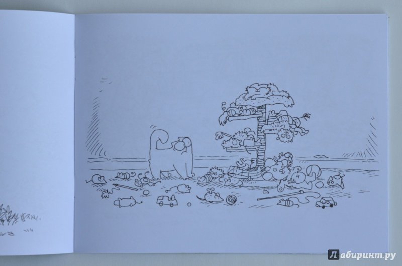 Иллюстрация 25 из 35 для Раскраска "Кот Саймона" (зеленая) - Саймон Тофилд | Лабиринт - книги. Источник: ellei81