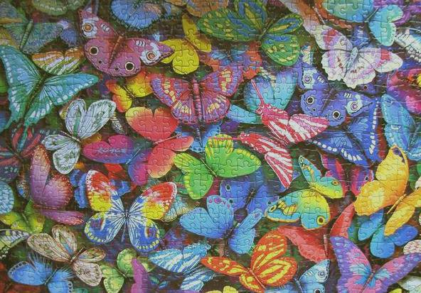 Иллюстрация 15 из 24 для Пазл-500 "Бабочки" (13760) | Лабиринт - игрушки. Источник: ЛиС-а