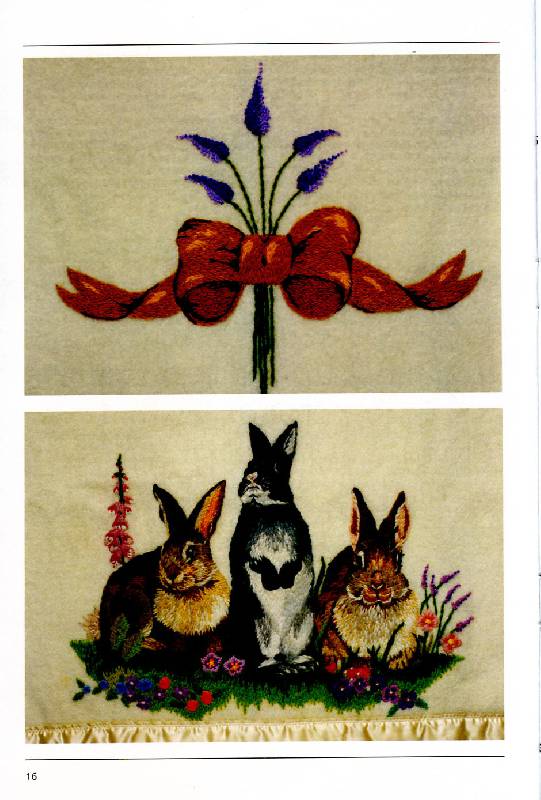 Иллюстрация 6 из 13 для Изысканная вышивка шерстяными нитками. Цветочные композиции, картины с животными | Лабиринт - книги. Источник: Росинка