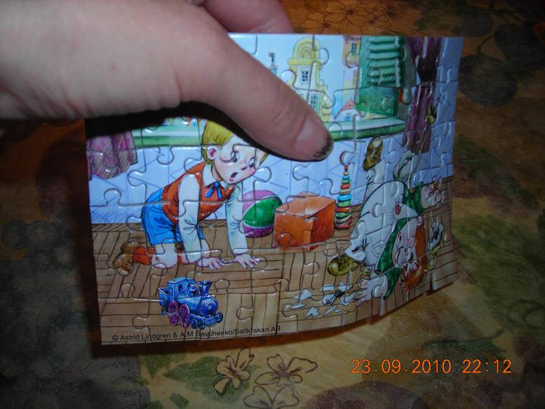 Иллюстрация 7 из 10 для Puzzle-54. Карлсон (А-08521-K) | Лабиринт - игрушки. Источник: Плахова  Татьяна