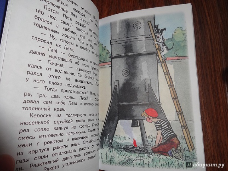 Иллюстрация 12 из 42 для Петя Рыжик на Луне - Игорь Носов | Лабиринт - книги. Источник: Вершинина Алена