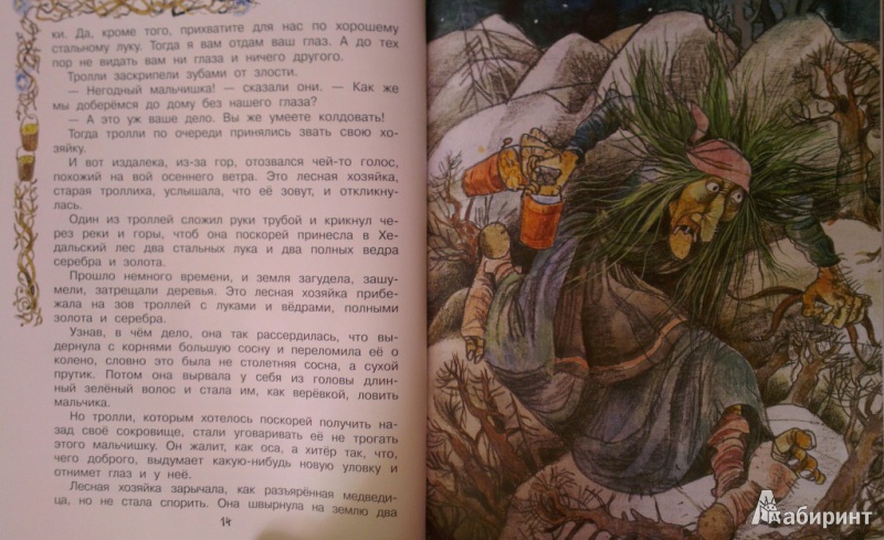 Иллюстрация 7 из 31 для Лучшие сказки Норвегии - Петер Асбьёрнсен | Лабиринт - книги. Источник: Katty