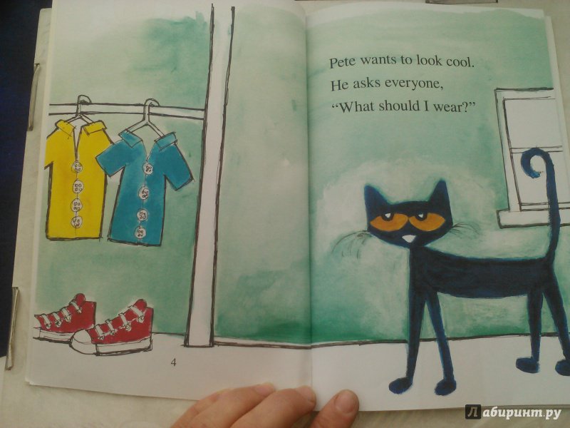 Иллюстрация 2 из 5 для Pete the Cat. Too Cool for School - Dean, Дин | Лабиринт - книги. Источник: Наумчук  Ольга