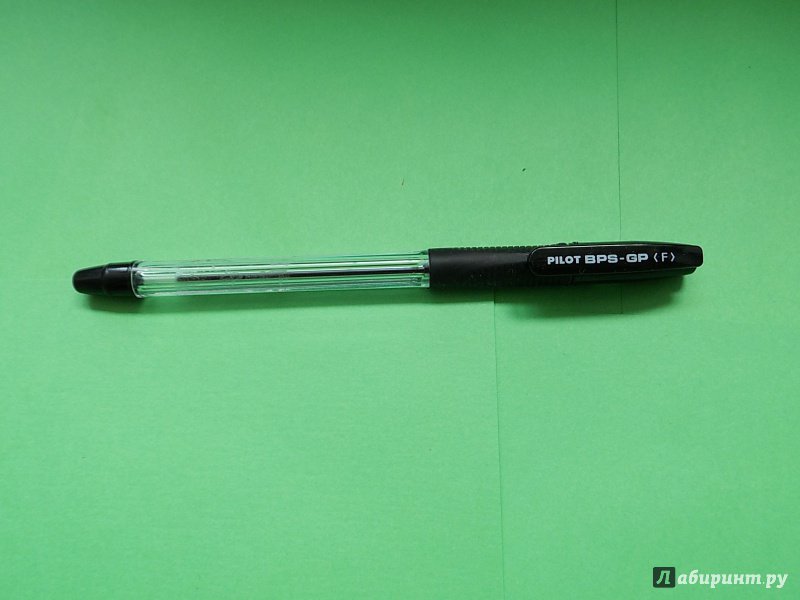 Иллюстрация 15 из 16 для Ручка шариковая Pilot fine черная, 0.7 мм | Лабиринт - канцтовы. Источник: Талия