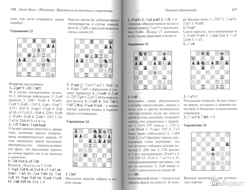 Иллюстрация 32 из 34 для Шахматы. Практикум по тактике и стратегии - Джон Нанн | Лабиринт - книги. Источник: Kvaki