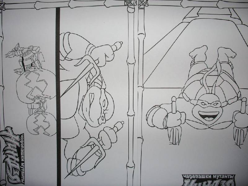 Иллюстрация 6 из 17 для Черепашки ниндзя. Битва драконов (+ DVD) | Лабиринт - книги. Источник: Tiger.