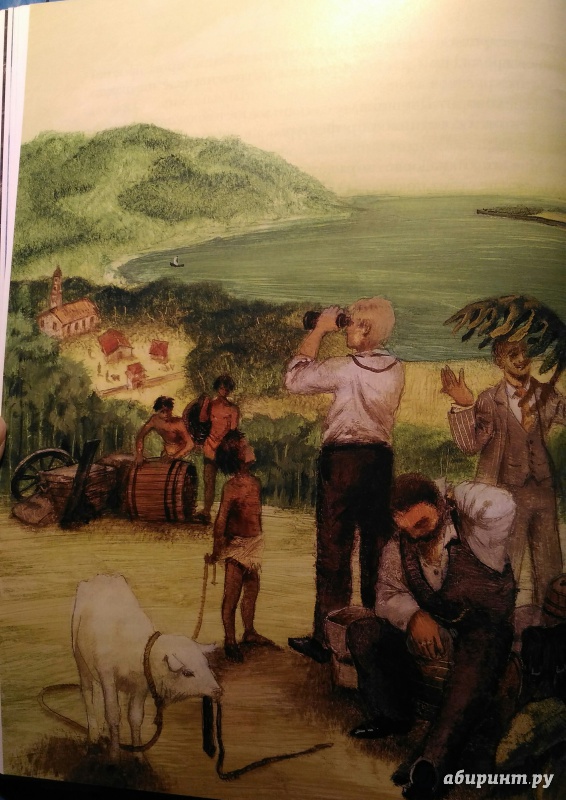 Иллюстрация 42 из 64 для Плавучий остров - Жюль Верн | Лабиринт - книги. Источник: Ольга-Читатель
