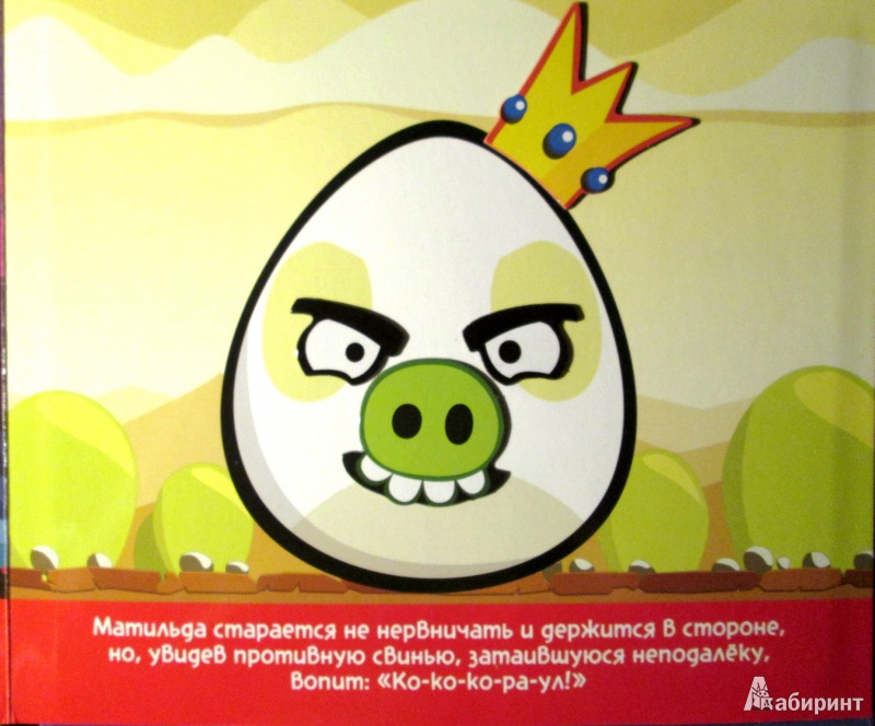 Иллюстрация 10 из 12 для Angry Birds. Птичий переполох | Лабиринт - книги. Источник: Зеленая шляпа