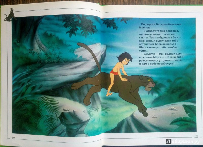 Иллюстрация 2 из 21 для Книга джунглей | Лабиринт - книги. Источник: Natalie Leigh