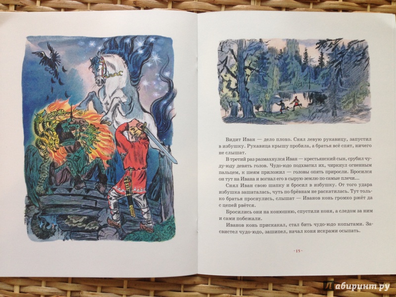 Иллюстрация 28 из 56 для Иван - крестьянский сын и чудо-юдо | Лабиринт - книги. Источник: Транжира