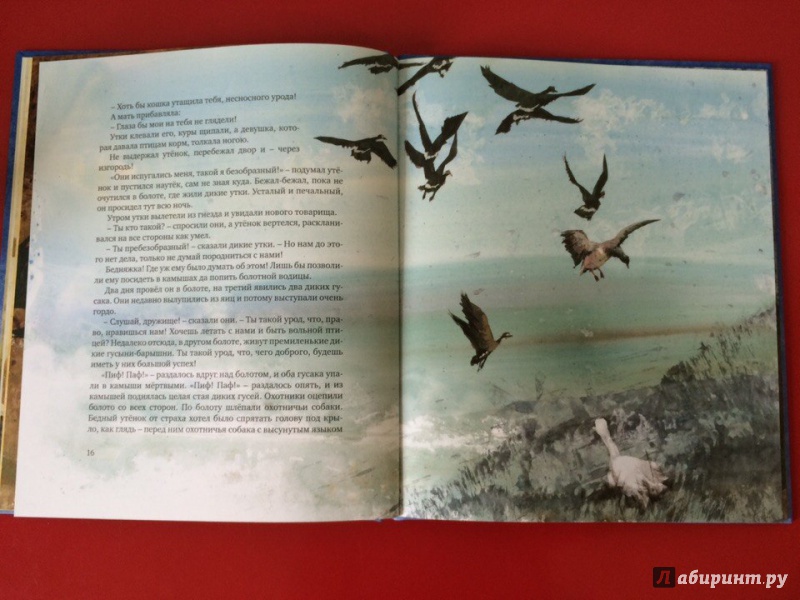 Иллюстрация 4 из 60 для Гадкий утенок - Ханс Андерсен | Лабиринт - книги. Источник: Сан Санна