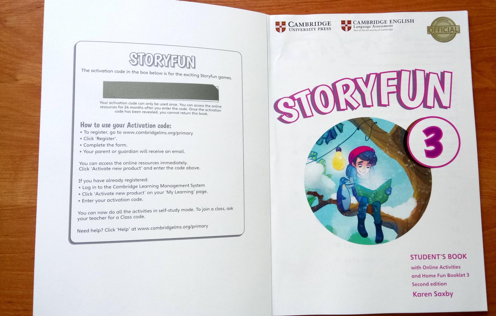 Иллюстрация 4 из 17 для Storyfun for Starters. Level 3. Student's Book with Online Activities and Home Fun Booklet 3 - Saxby, Ritter | Лабиринт - книги. Источник: SoleNn